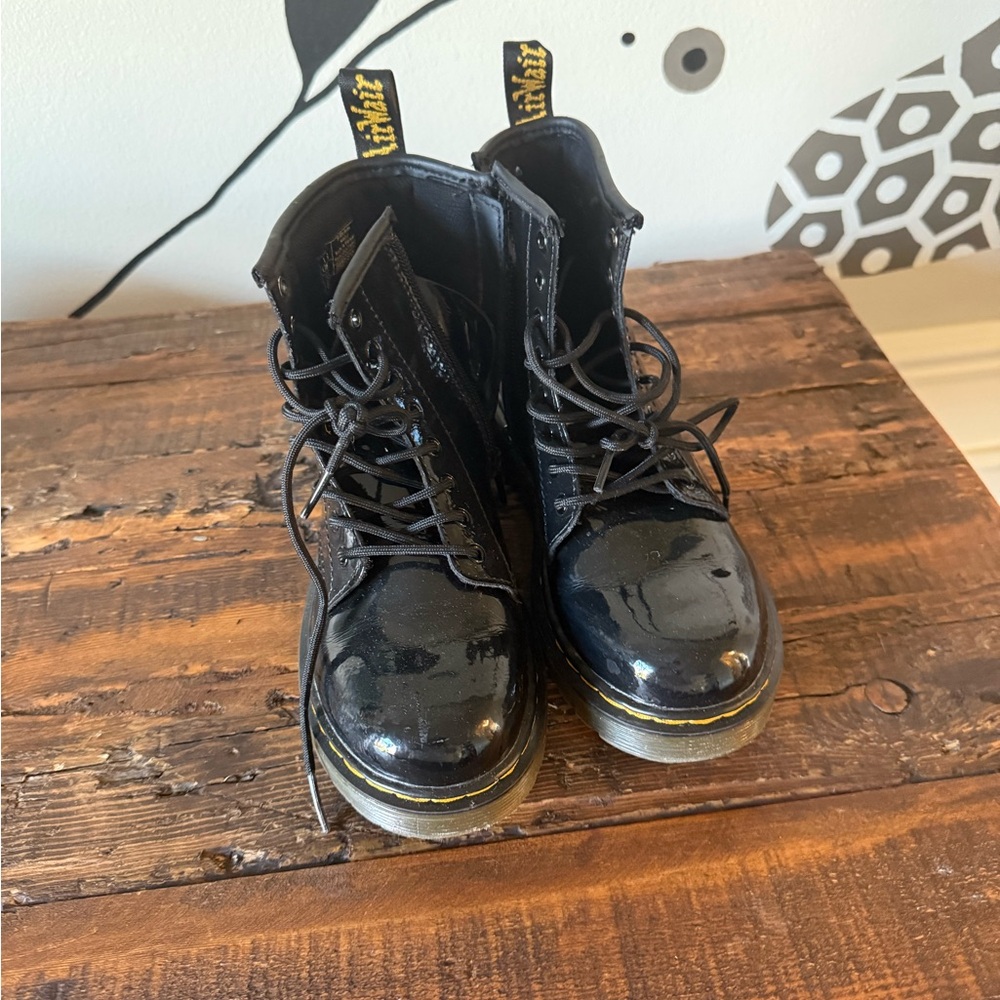 Dr. Martens Black Leather Boots